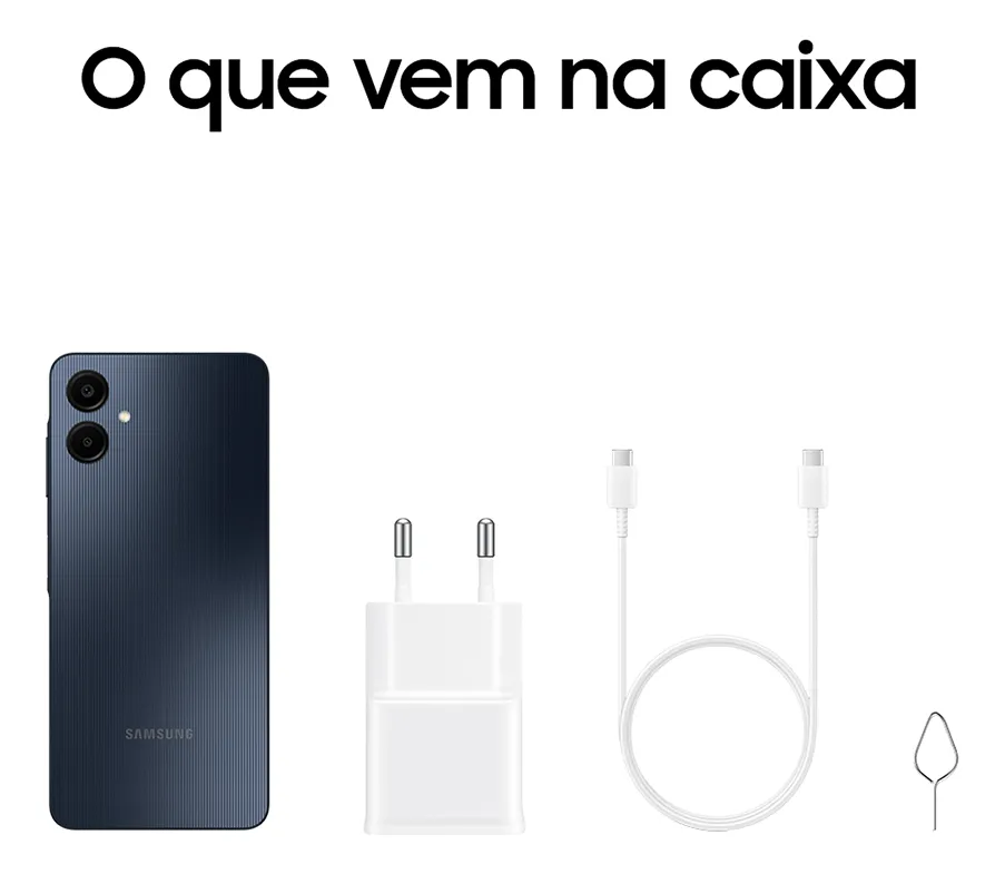 Smartphone Samsung Galaxy A06 4G 128GB 4GB RAM - Imagem 2